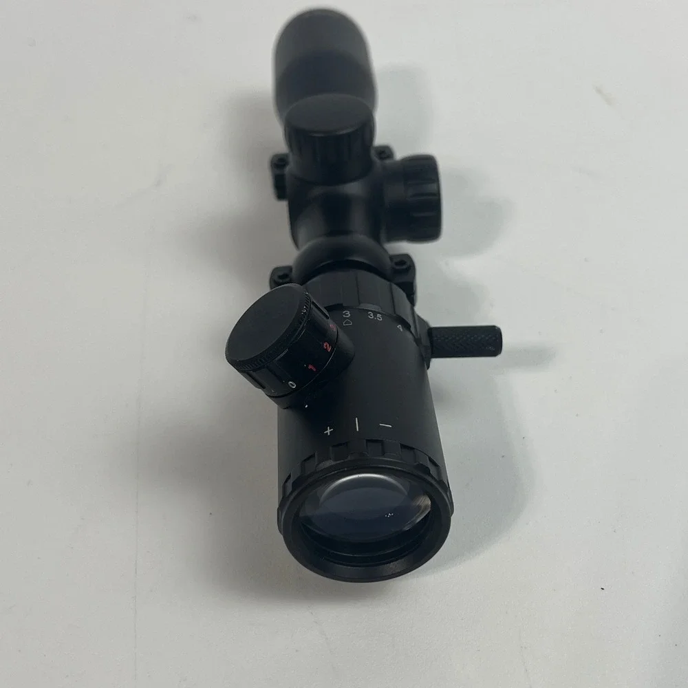 Monstrum 3-9x32 Rifle Scope Adjustable Zoom Black Waterproof Fogproof